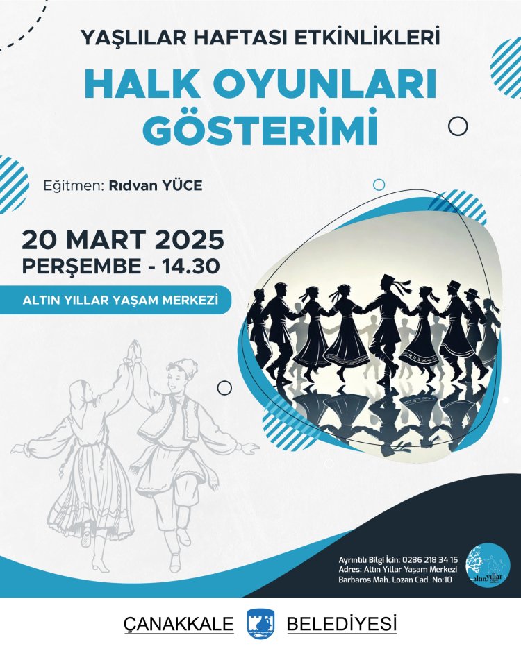 Halk Oyunları Gösterimi  (20 MART 2025 - Perşembe)